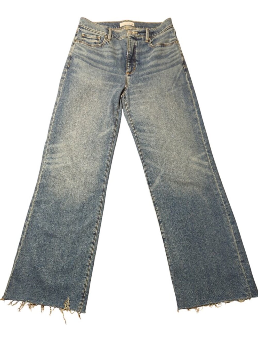 Loft Medium washed Wide Leg Jeans Size 26/2